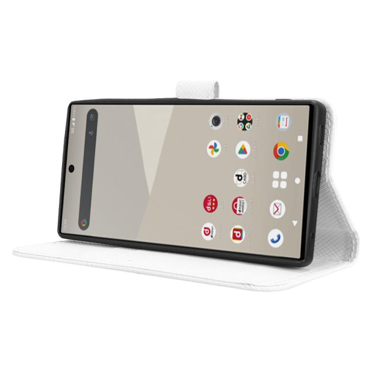 For Sharp Aquos R10 Diamond Texture Leather Phone Case
