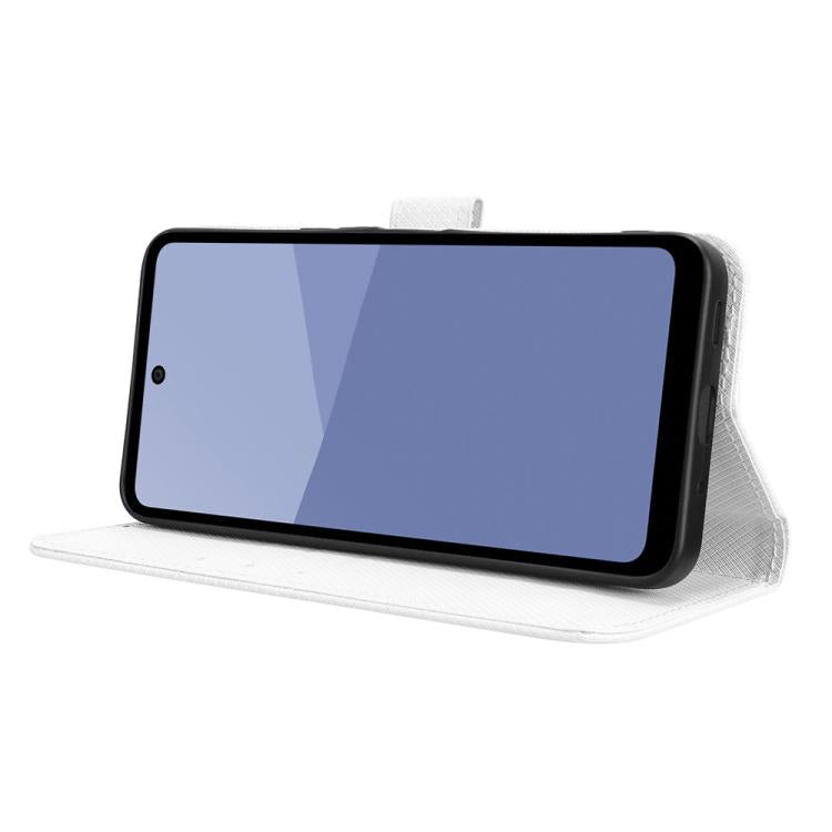 For Sharp Aquos wish5 Diamond Texture Leather Phone Case
