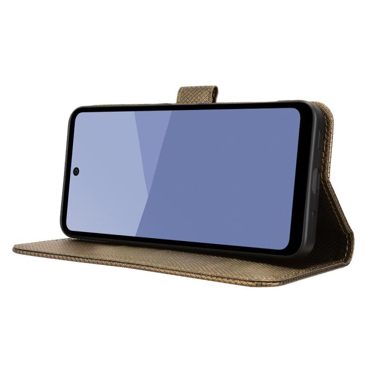For Sharp Aquos wish5 Diamond Texture Leather Phone Case