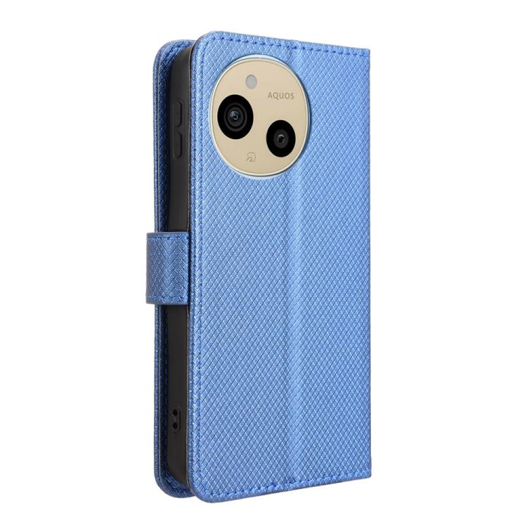 For Sharp Aquos Sense10 Diamond Texture Leather Phone Case