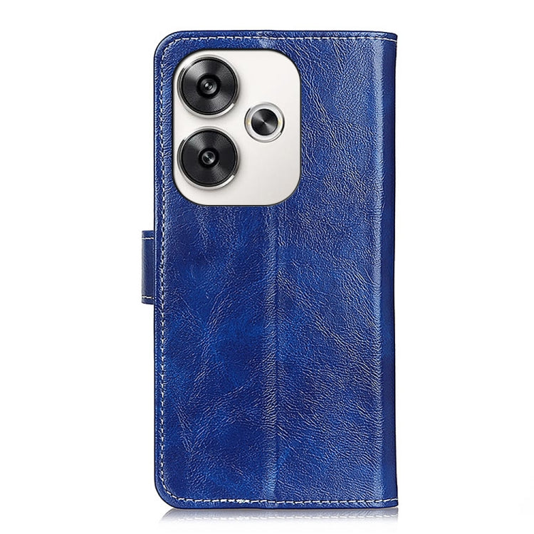 For Xiaomi Poco F6 / Redmi Turbo 3 Retro Crazy Horse Texture Leather Phone Case