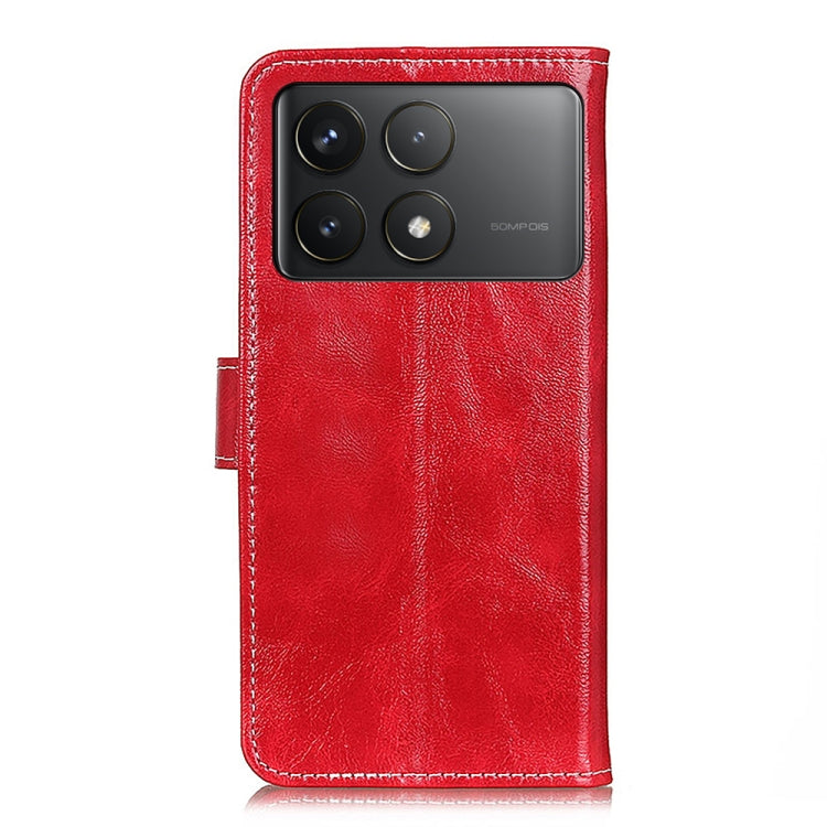 For Xiaomi Poco F6 Pro Retro Crazy Horse Texture Leather Phone Case