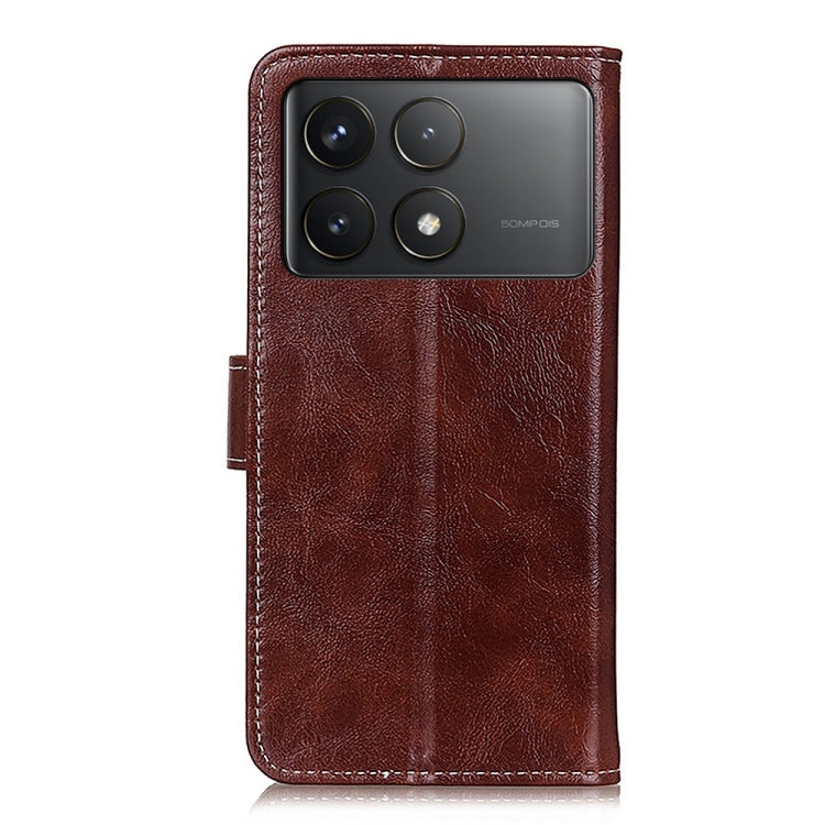 For Xiaomi Redmi K70 5G / K70 Pro 5G Retro Crazy Horse Texture Leather Phone Case