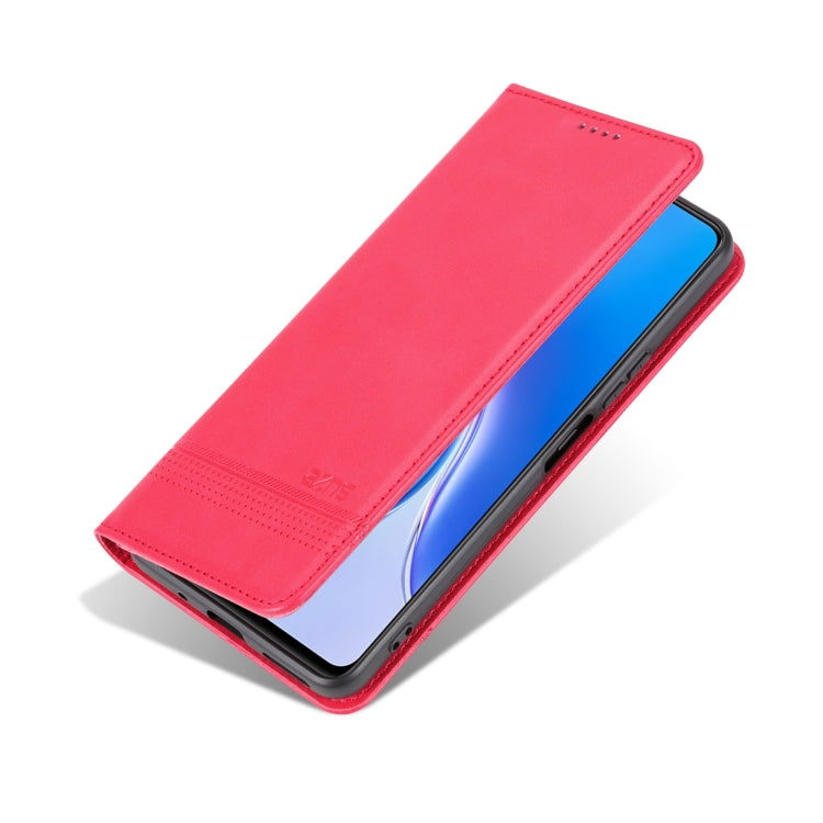 For Huawei Maimang 20 AZNS Magnetic Calf Texture Flip Leather Phone Case
