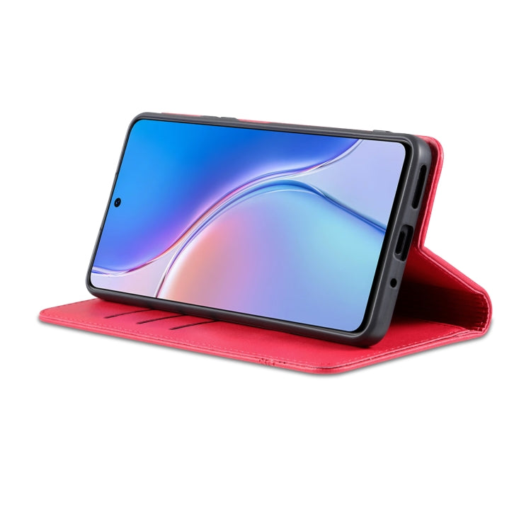 For Huawei Maimang 20 AZNS Magnetic Calf Texture Flip Leather Phone Case