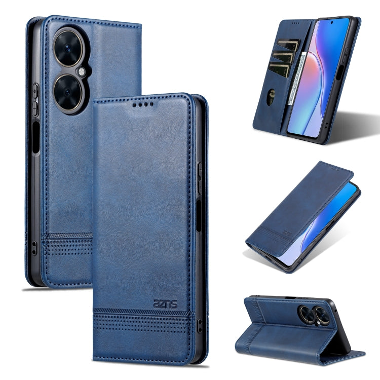 For Huawei Maimang 20 AZNS Magnetic Calf Texture Flip Leather Phone Case