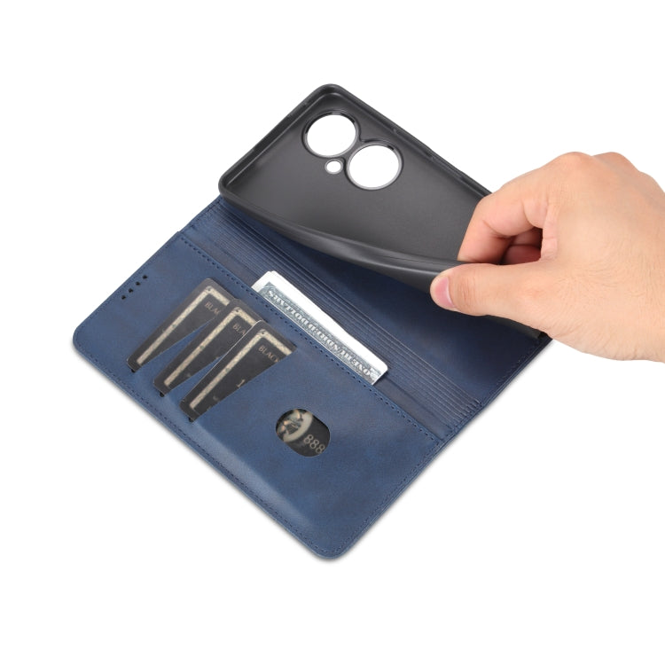 For Huawei Maimang 20 AZNS Magnetic Calf Texture Flip Leather Phone Case