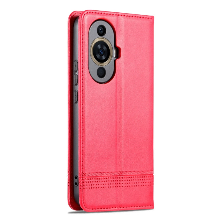 For Huawei Nova 11 Pro AZNS Magnetic Calf Texture Flip Leather Phone Case