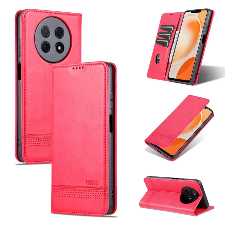 For Huawei Enjoy 60X AZNS Magnetic Calf Texture Flip Leather Phone Case
