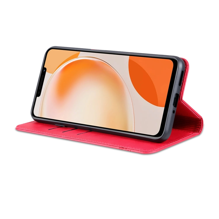 For Huawei Enjoy 60X AZNS Magnetic Calf Texture Flip Leather Phone Case