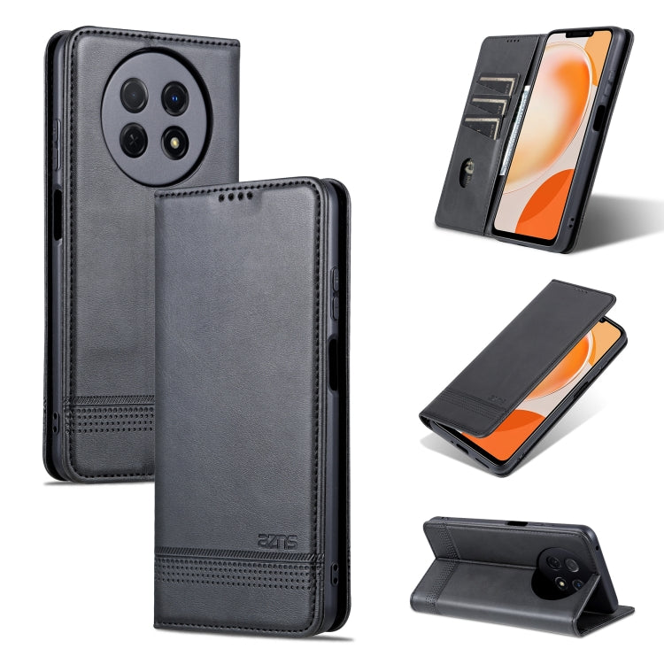 For Huawei Enjoy 60X AZNS Magnetic Calf Texture Flip Leather Phone Case