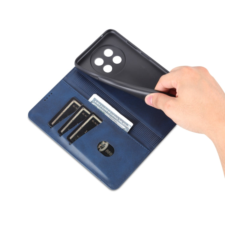 For Huawei Enjoy 60X AZNS Magnetic Calf Texture Flip Leather Phone Case