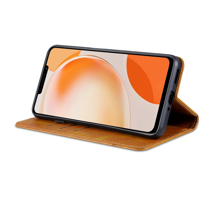 For Huawei Enjoy 60X AZNS Magnetic Calf Texture Flip Leather Phone Case