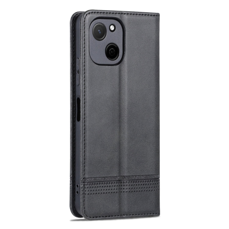 For Huawei Maimang A20 AZNS Magnetic Calf Texture Flip Leather Phone Case