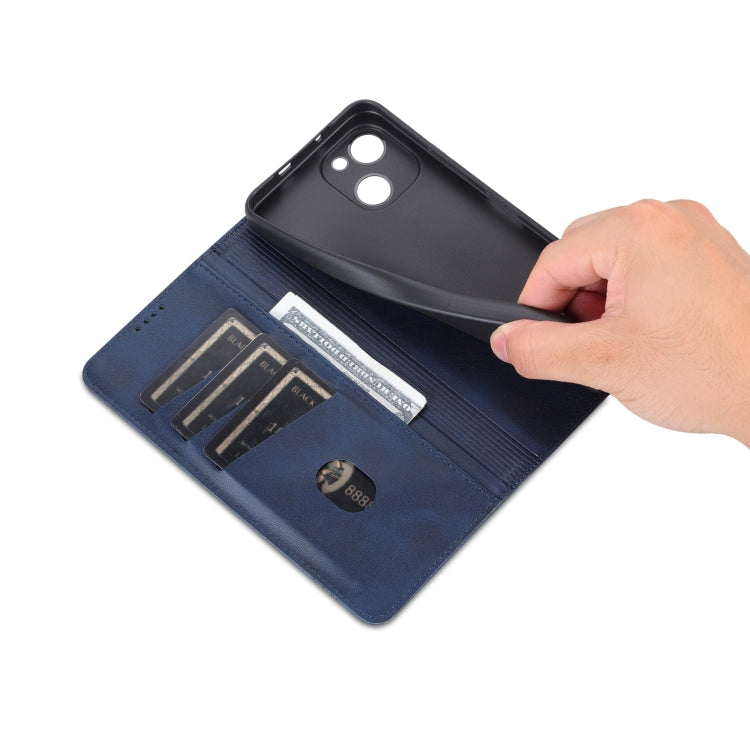 For Huawei Maimang A20 AZNS Magnetic Calf Texture Flip Leather Phone Case