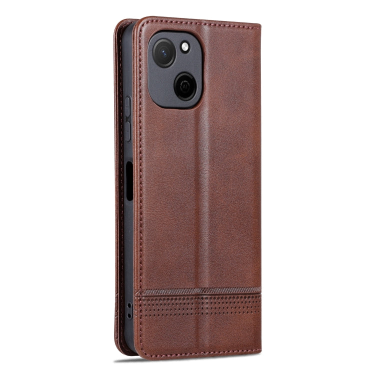 For Huawei Maimang A20 AZNS Magnetic Calf Texture Flip Leather Phone Case