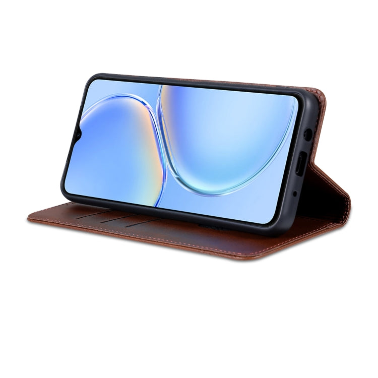 For Huawei Maimang A20 AZNS Magnetic Calf Texture Flip Leather Phone Case