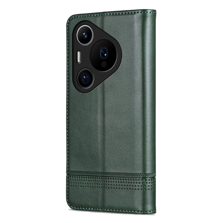 For Huawei Pura 70 Pro / 70 Pro+ Fine Hole AZNS Magnetic Calf Texture Flip Leather Phone Case