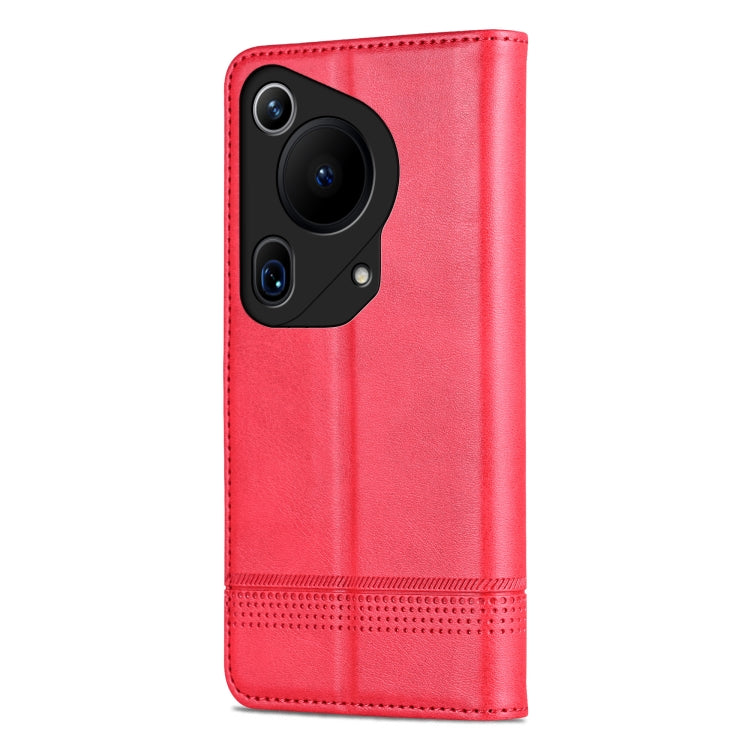 For Huawei Pura 70 Ultra AZNS Magnetic Calf Texture Flip Leather Phone Case