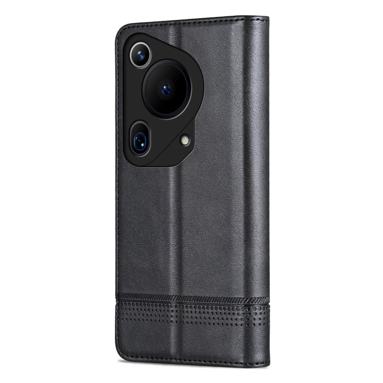 For Huawei Pura 70 Ultra AZNS Magnetic Calf Texture Flip Leather Phone Case
