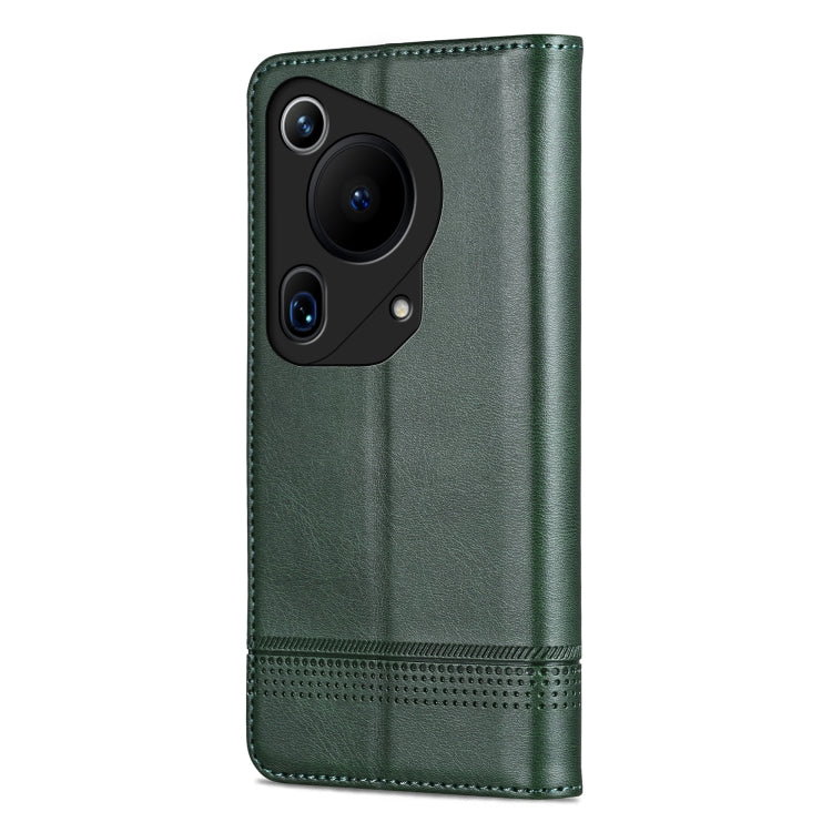 For Huawei Pura 70 Ultra AZNS Magnetic Calf Texture Flip Leather Phone Case