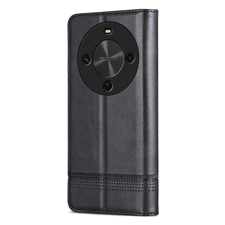 For Huawei Maimang 30 AZNS Magnetic Calf Texture Flip Leather Phone Case