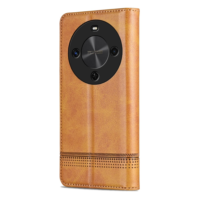 For Huawei Maimang 30 AZNS Magnetic Calf Texture Flip Leather Phone Case
