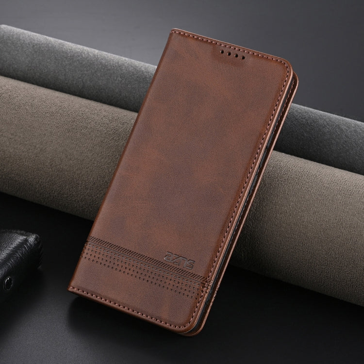 For Huawei Maimang 30 AZNS Magnetic Calf Texture Flip Leather Phone Case
