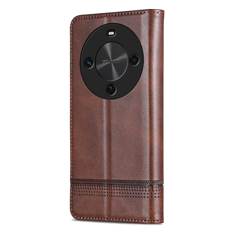 For Huawei Maimang 30 AZNS Magnetic Calf Texture Flip Leather Phone Case