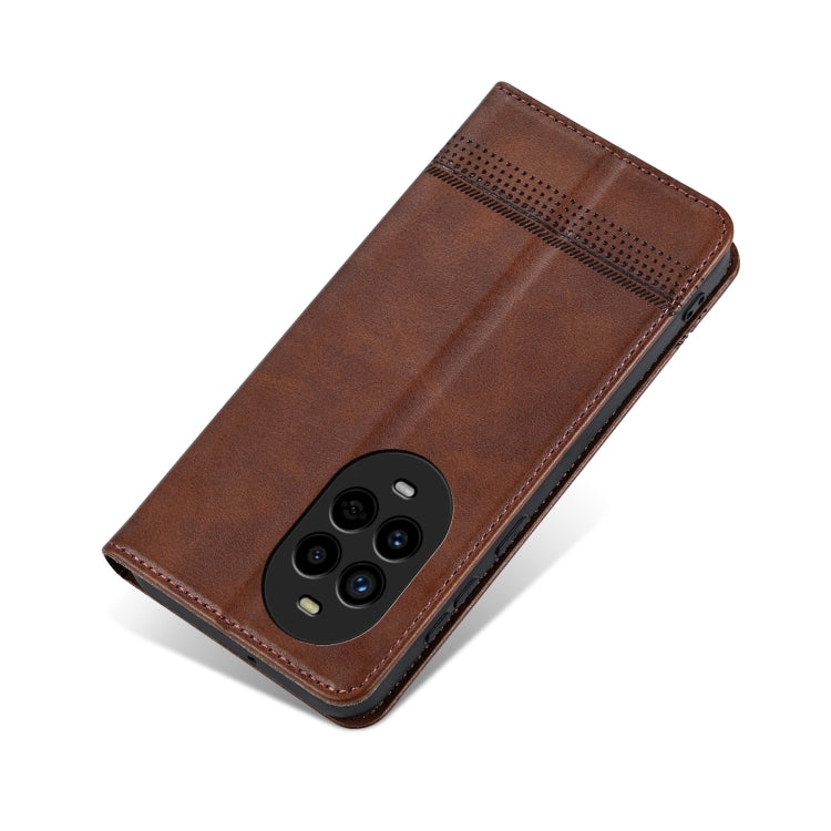 For Huawei nova 13 Pro AZNS Magnetic Calf Texture Flip Leather Phone Case