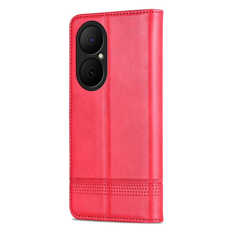 For Huawei Enjoy 80 AZNS Magnetic Calf Texture Flip Leather Phone Case