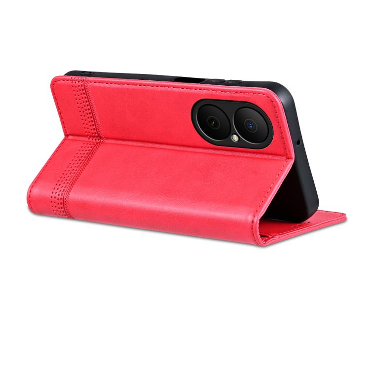 For Huawei Enjoy 80 AZNS Magnetic Calf Texture Flip Leather Phone Case