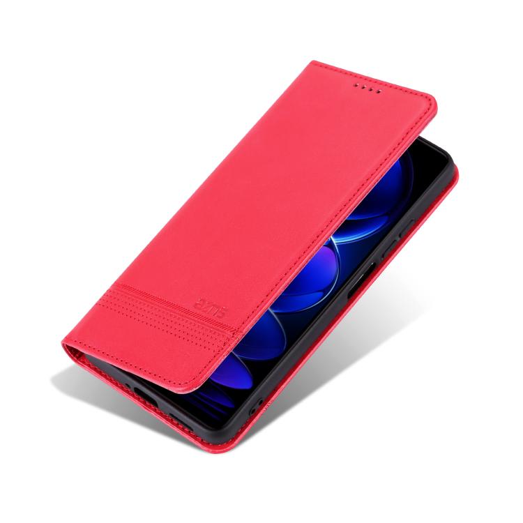 For Huawei Enjoy 80 AZNS Magnetic Calf Texture Flip Leather Phone Case