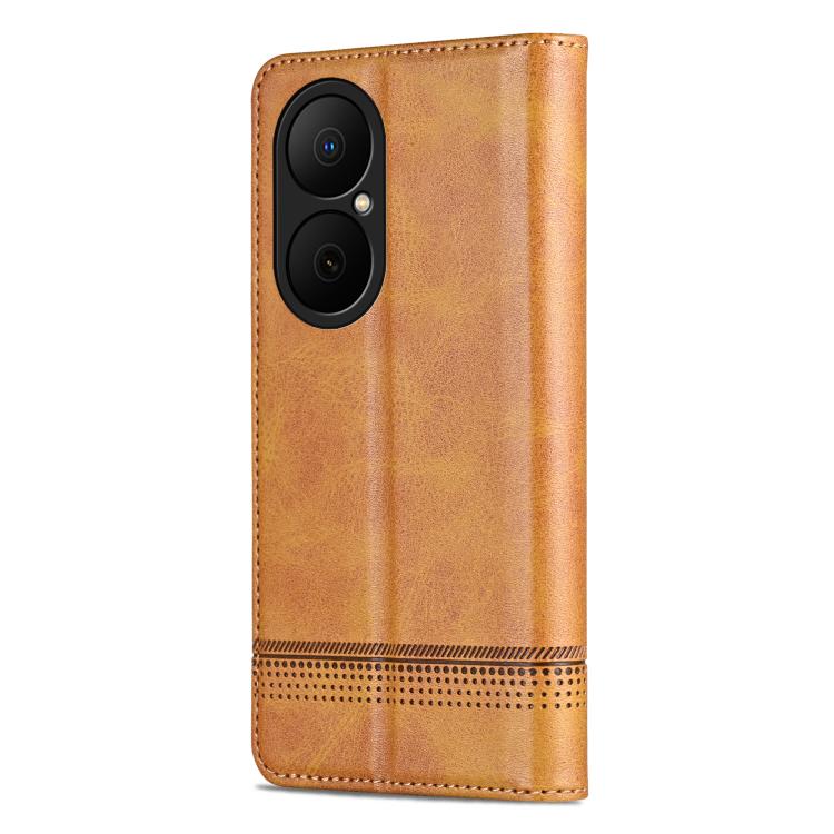 For Huawei Enjoy 80 AZNS Magnetic Calf Texture Flip Leather Phone Case