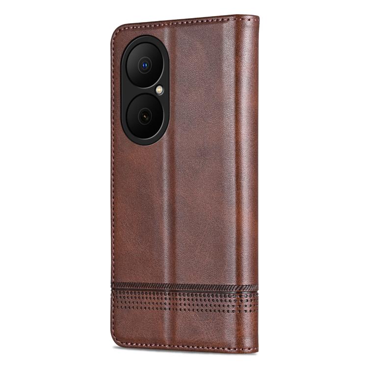 For Huawei Enjoy 80 AZNS Magnetic Calf Texture Flip Leather Phone Case