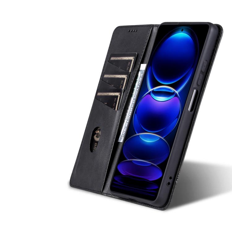 For Huawei Nova 14 AZNS Magnetic Calf Texture Flip Leather Phone Case
