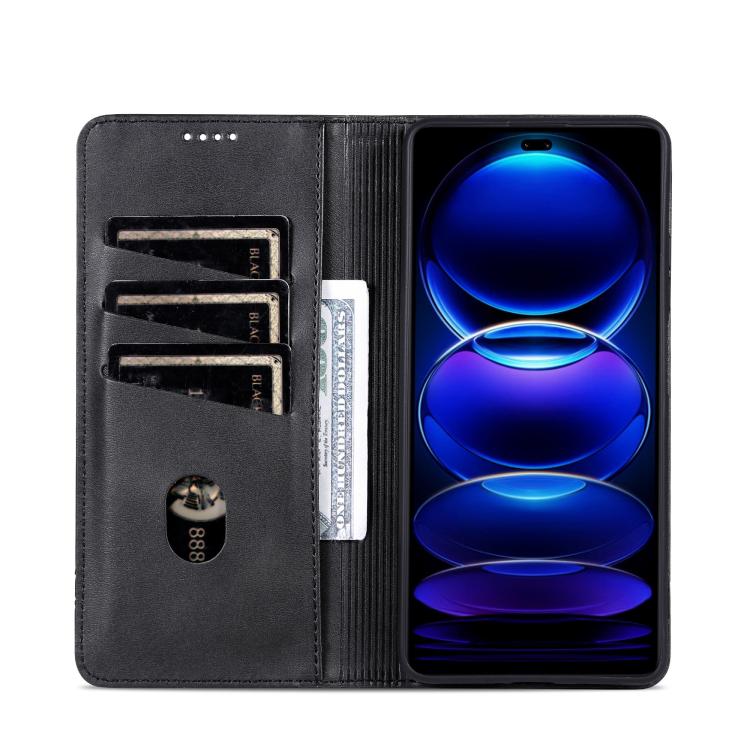 For Huawei Nova 14 Pro AZNS Magnetic Calf Texture Flip Leather Phone Case