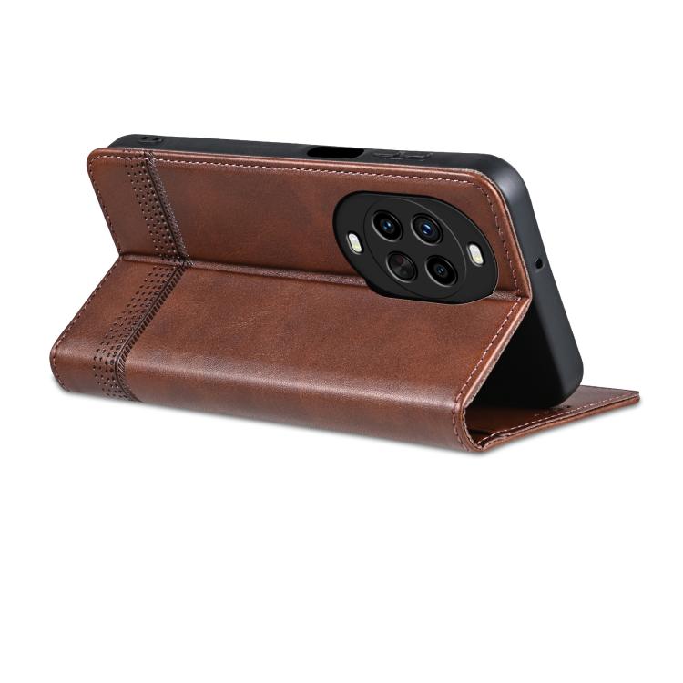 For Huawei Nova 14 Pro AZNS Magnetic Calf Texture Flip Leather Phone Case