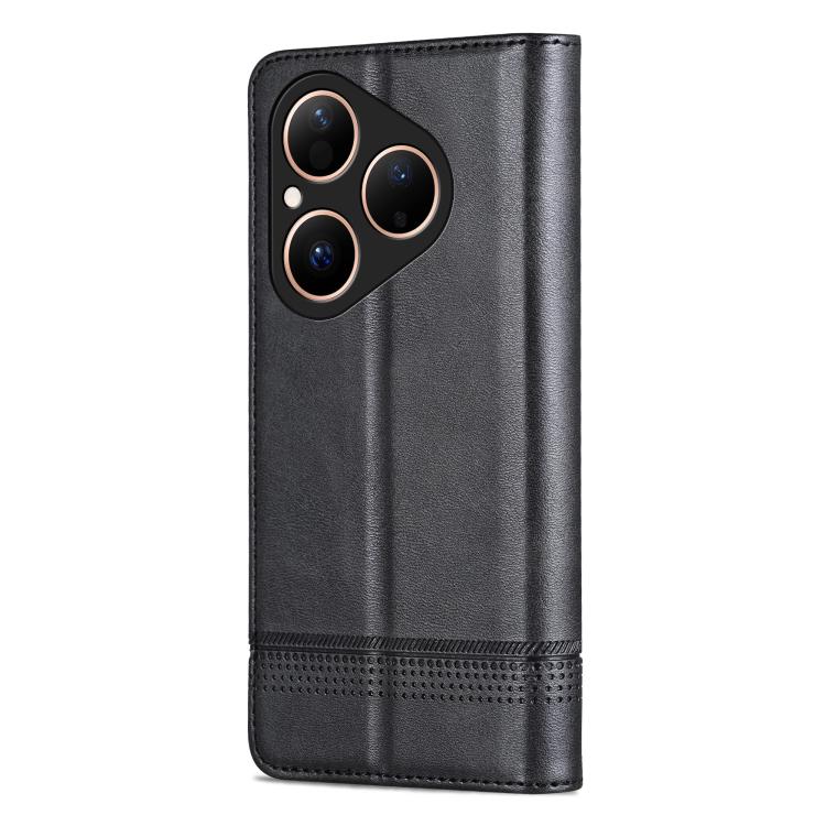 For Huawei Pura 80 5G AZNS Magnetic Calf Texture Flip Leather Phone Case