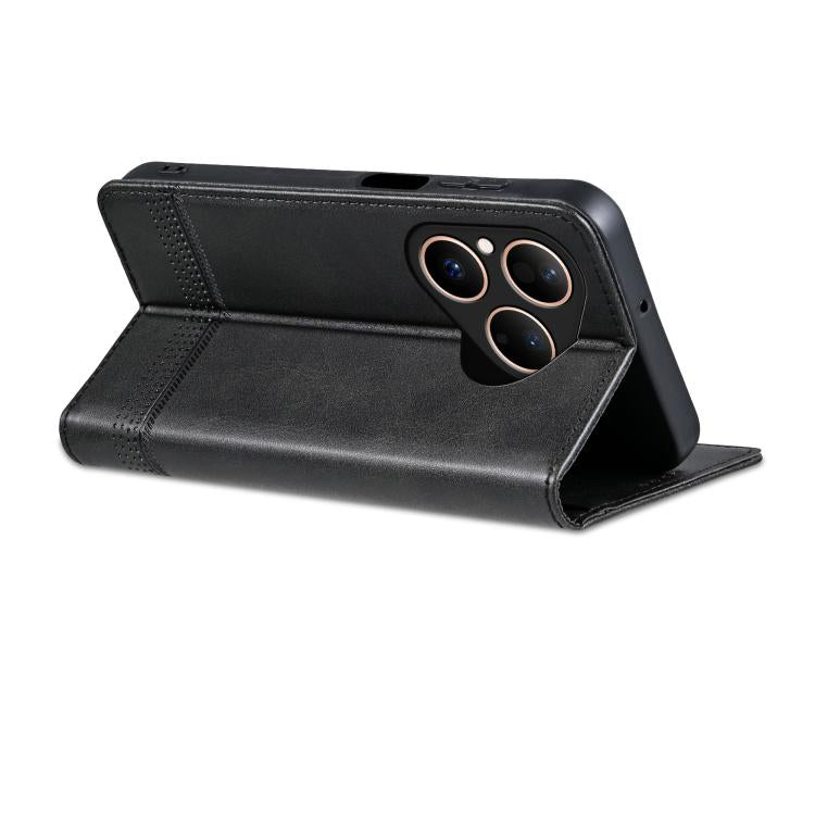 For Huawei Pura 80 5G AZNS Magnetic Calf Texture Flip Leather Phone Case