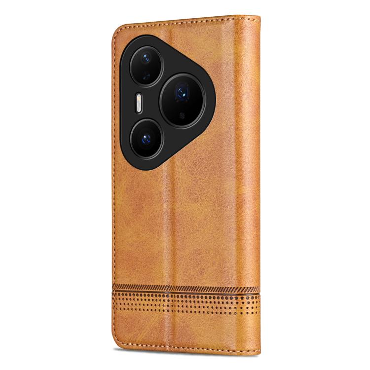 For Huawei Pura 80 Pro 5G AZNS Magnetic Calf Texture Flip Leather Phone Case
