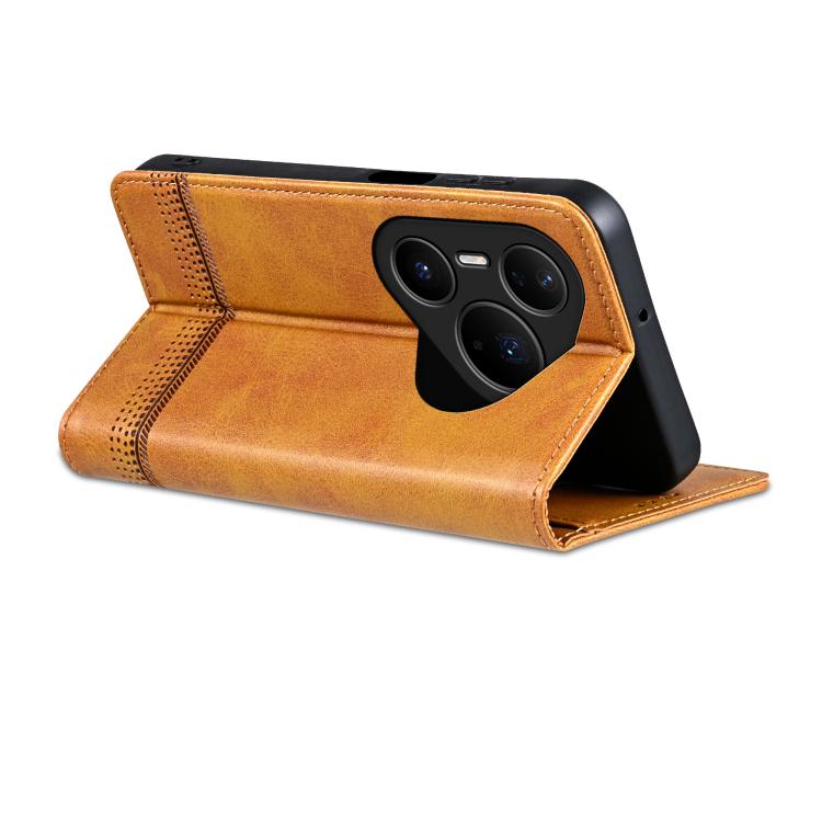 For Huawei Pura 80 Pro 5G AZNS Magnetic Calf Texture Flip Leather Phone Case