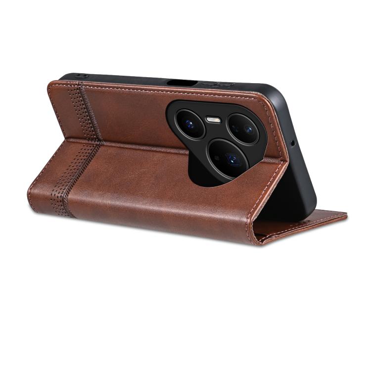 For Huawei Pura 80 Pro 5G AZNS Magnetic Calf Texture Flip Leather Phone Case