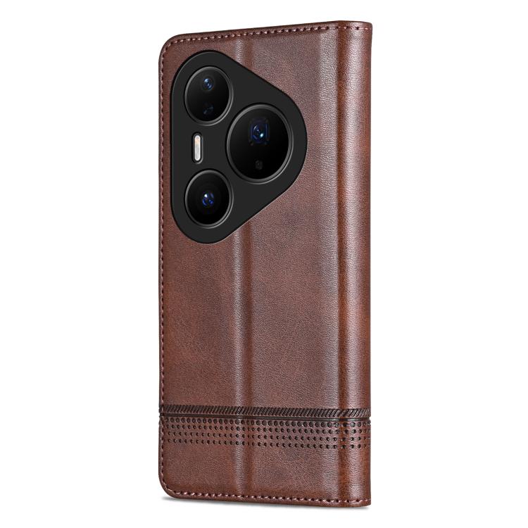 For Huawei Pura 80 Ultra 5G AZNS Magnetic Calf Texture Flip Leather Phone Case