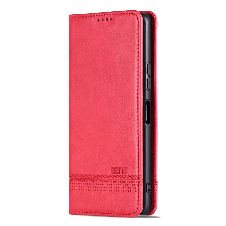 For Huawei Mate 80 Pro Max AZNS Magnetic Calf Texture Flip Leather Phone Case