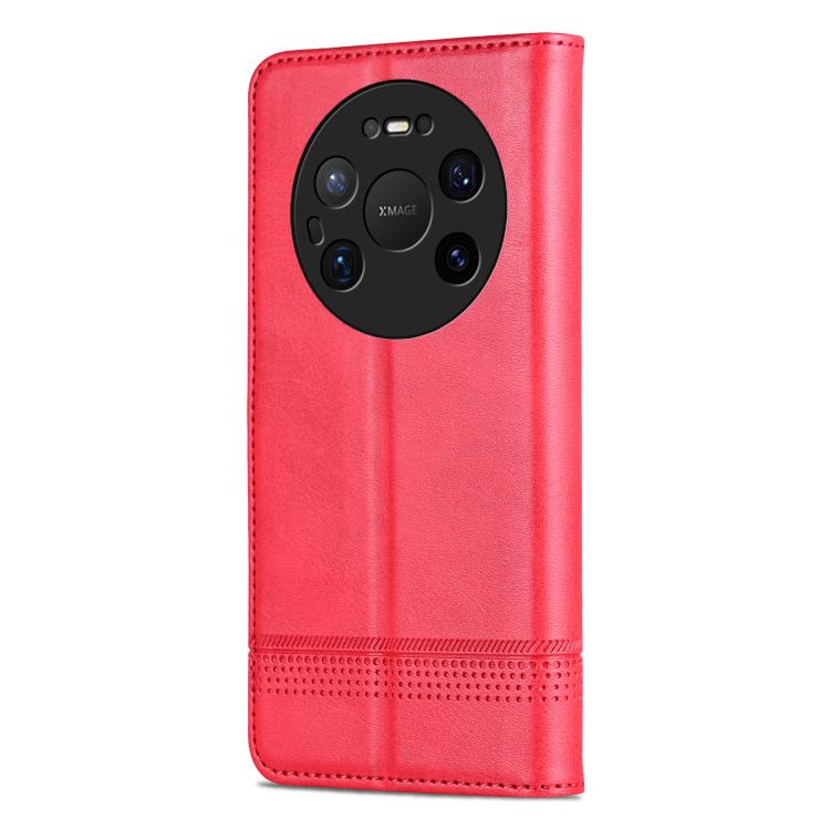 For Huawei Mate 80 Pro Max AZNS Magnetic Calf Texture Flip Leather Phone Case