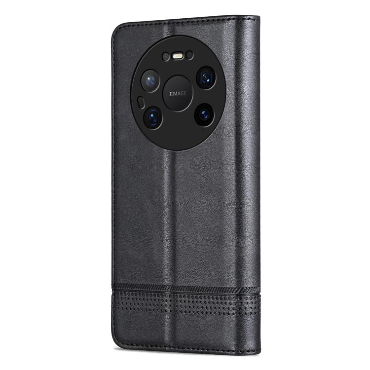 For Huawei Mate 80 Pro Max AZNS Magnetic Calf Texture Flip Leather Phone Case