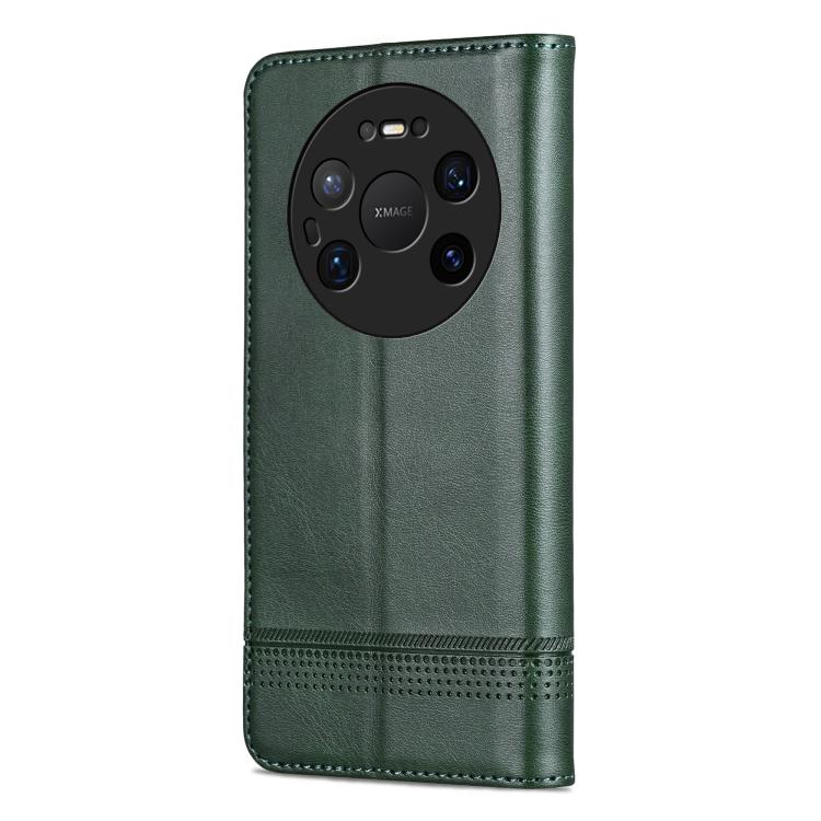 For Huawei Mate 80 Pro Max AZNS Magnetic Calf Texture Flip Leather Phone Case