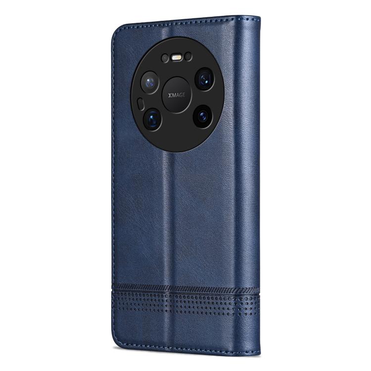 For Huawei Mate 80 Pro Max AZNS Magnetic Calf Texture Flip Leather Phone Case