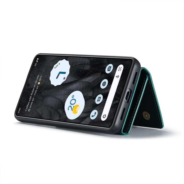 For Google Pixel 8 Pro DG.MING M1 Series 3-Fold Multi Card Wallet + Magnetic Phone Case